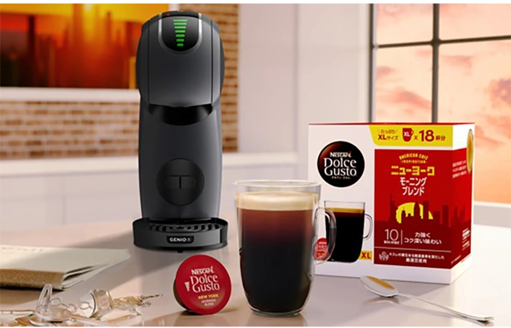 Nestl Nescafe Dolce Gusto New York Morning Blend Grande kava, 18 kapsulių dėžutėje