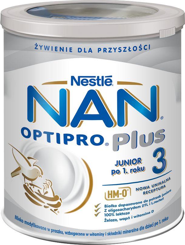 Nestle Pieno miinys vaikams NAN OPTIPRO® Plus HM-0® 3. Nuo 1 metu, 800g