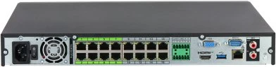 IP ĮRAŠYMO ĮRAŠYMO ĮRENGINYS NVR5216-16HP-XI/PRO 16 KANALŲ, 16 PoE WizMind DAHUA