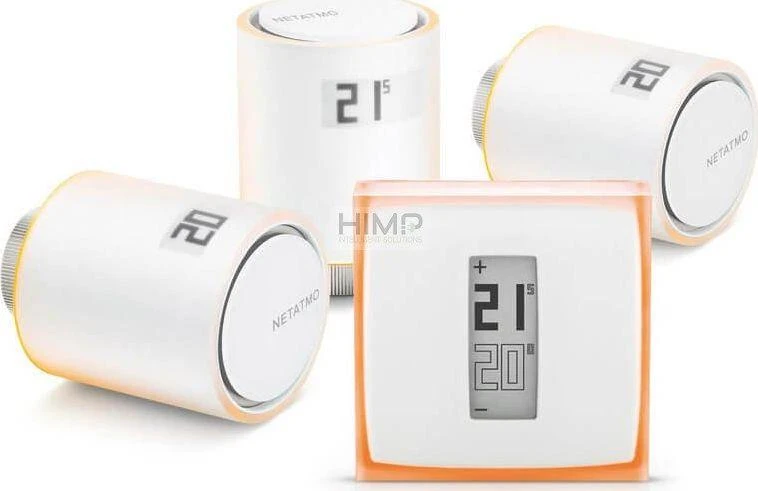 Netatmo Rinkinys Thermostat + 3x Valves
