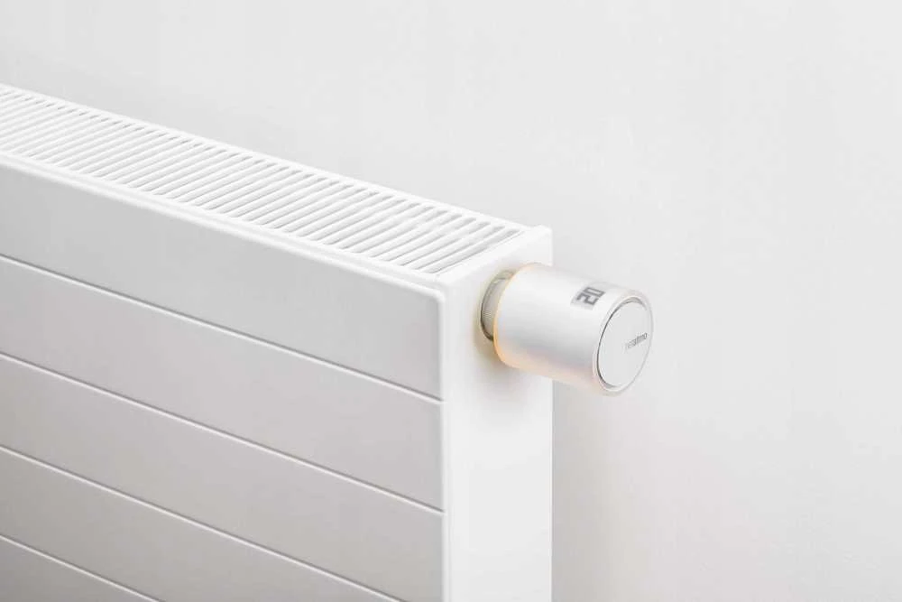Netatmo radiatoriaus termostato pradinis paketas, įsk. Relais baltas
