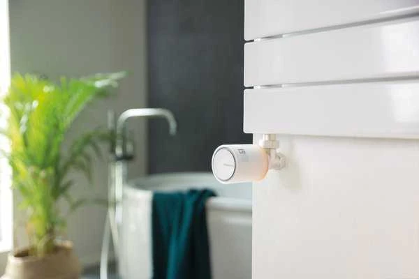 Netatmo radiatoriaus termostato pradinis paketas, įsk. Relais baltas