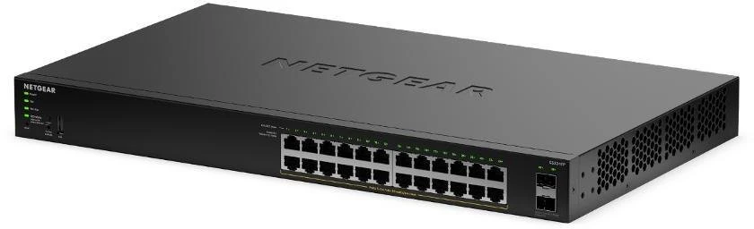 Šakotuvas Netgear GS310TP-200EUS 10p PoE 55W (PoE+: 8p) valdomas gigabito komutatorius