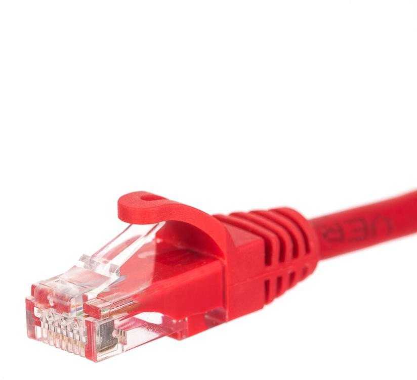 NETRACK CAT5e UTP 2 m Raudona 2 Patchcord