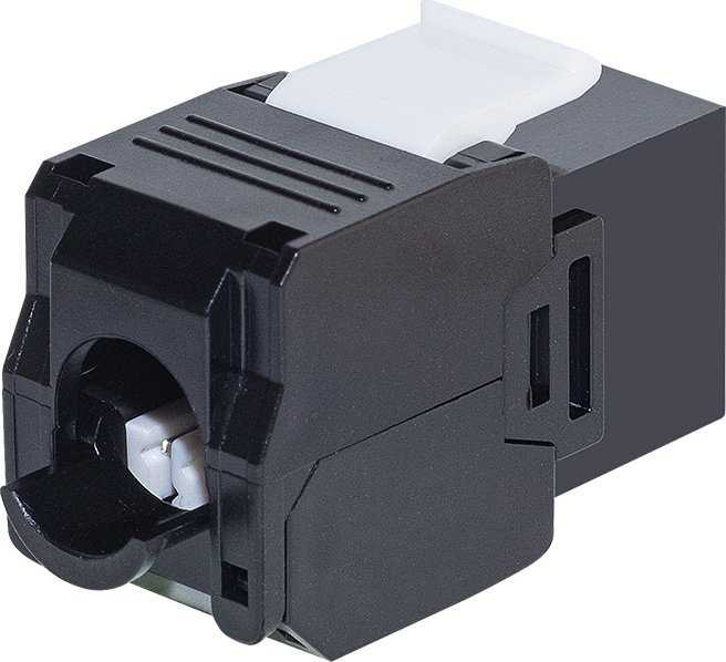NETRACK 105-33 Netrack Keystone modulis Jack RJ45 kat. 5e UTP, be įrankių