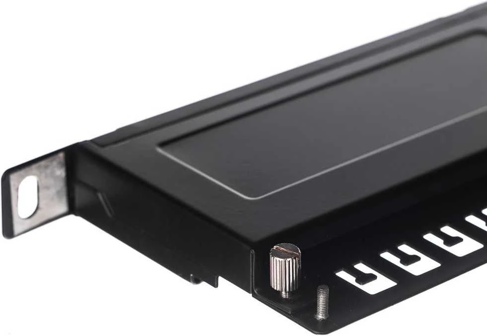 NETRACK 104-12 patch panel 19inch 24-jungtys kat. 5e FTP 0 5U su lentyna