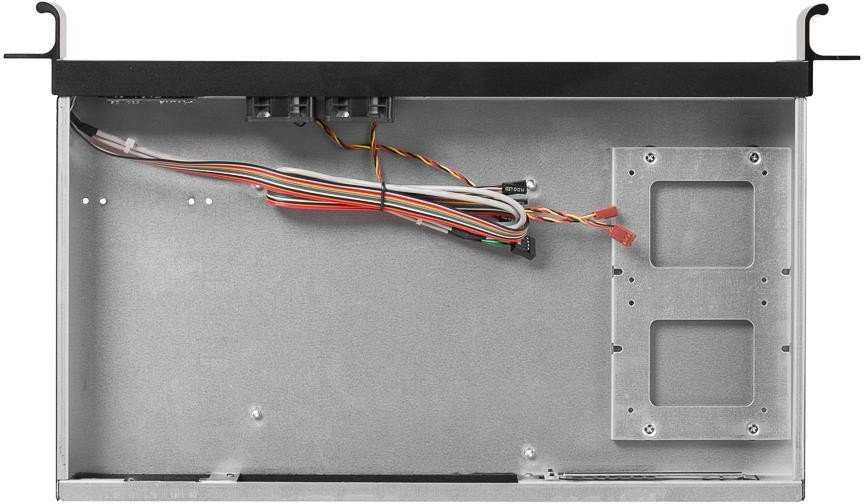 NETRACK NP5106 Netrack serverio dėklas mini-ITX, 482*44,5*250mm, 1U, stelažas 19