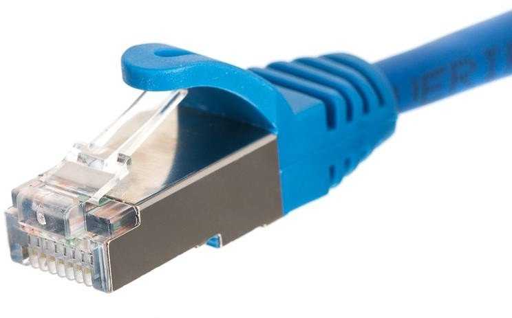 NETRACK BZPAT5FB Netrack patch kabelis RJ45, be kliūčių, Cat 5e FTP, 5m mėlynas