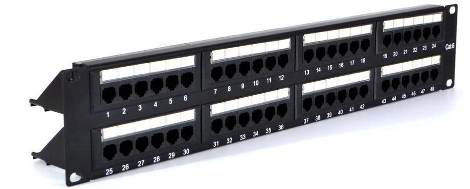 Racktel RL-PP4886A 48 prievadų jungiamoji panelė, 6 kat.