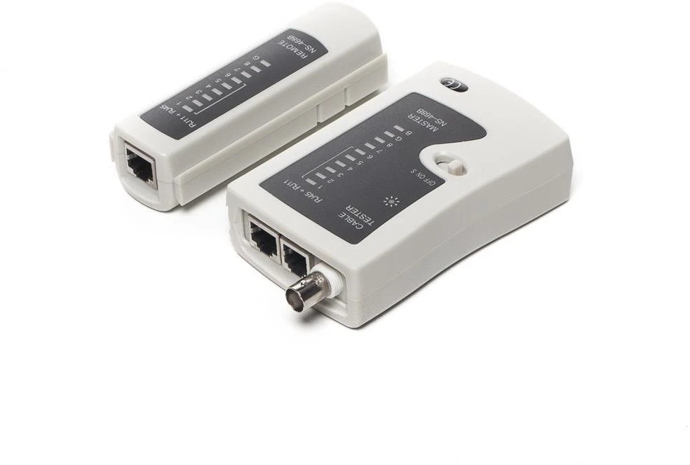 NETRACK 103-02 Netrack tinklo kabelio testeris RJ11/RJ12/RJ45 BNC/UTP/FTP/STP