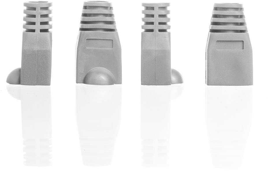 NETRACK 105-80 boot for RJ45 plug pilka 100vnt.