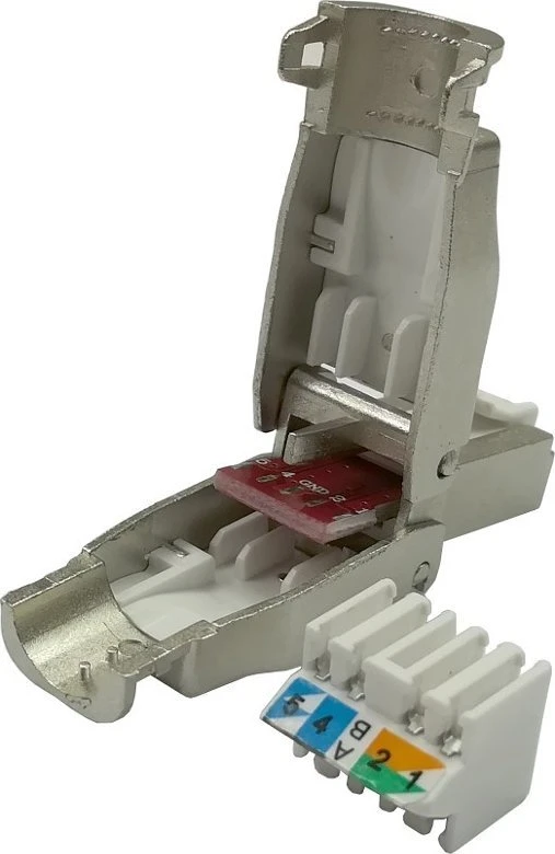 NetRack RJ45 Plug FTP STP cat 6A, Netrack, be įrankių