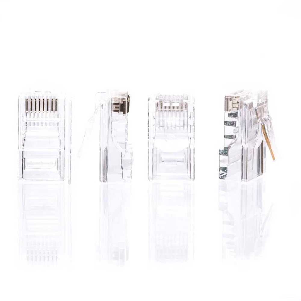 NetRack wtyk RJ45 UTP drut, kat. 5e (100 vnt) (NP42)