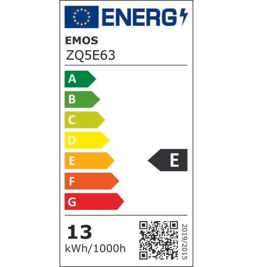 LED lemputė EMOS apšvietimas E27, 220-240V, 13.2W, 1521lm, 4000k, neutrali balta, 30000h, Classic A60 120x60x60mm