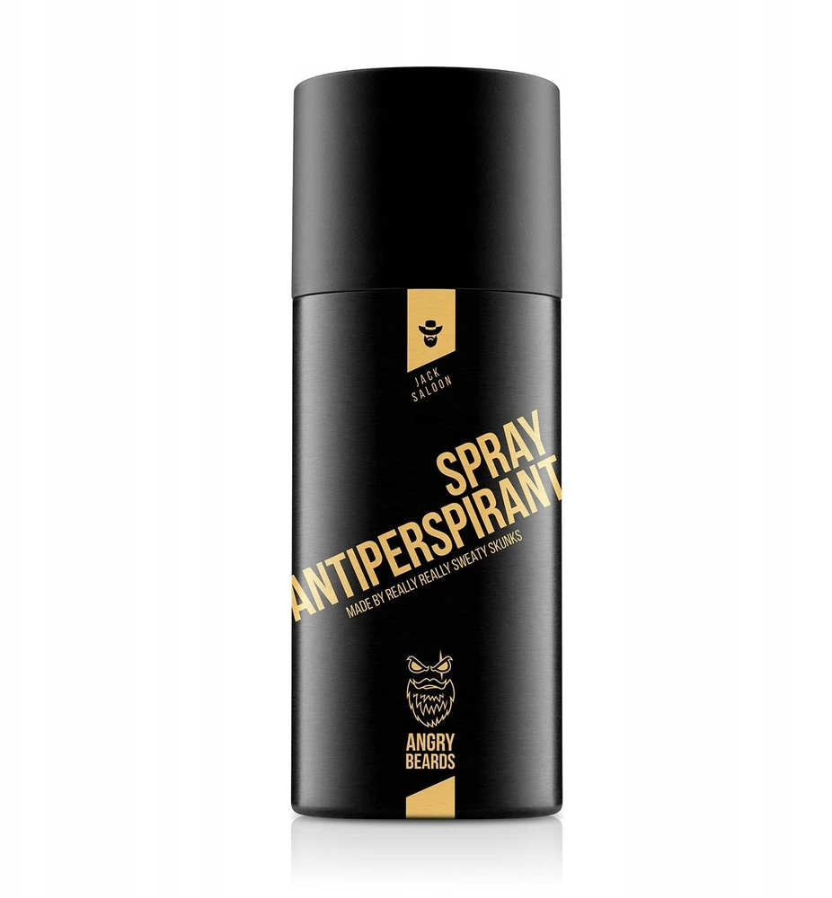 Neutralus antiperspirantas „Angry Beards Jack Saloon“ 150 ml
