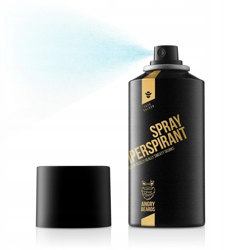 Neutralus antiperspirantas „Angry Beards Jack Saloon“ 150 ml