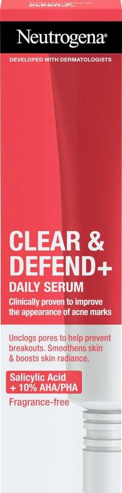 Neutrogena Clear & Defend+ Daily Serum Skin Serum unisex, 30 ml