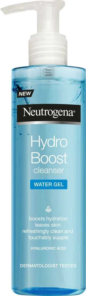 Neutrogena Hydro Boost Vanduo Gel Valiklis Cleansing Gel unisex, 200 ml