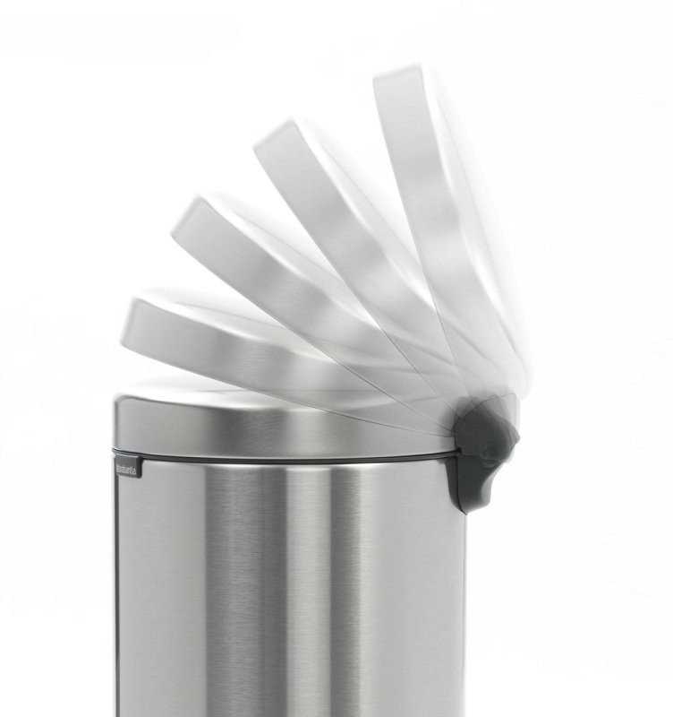 Brabantia Šiukšliadėžė su pedalu NewIcon, 5 l, šviesiai geltona