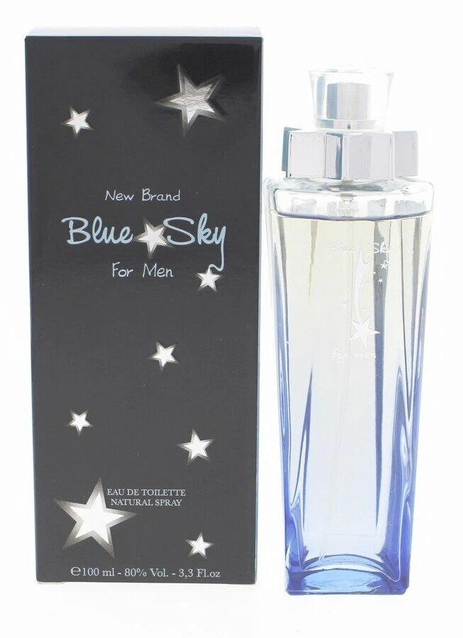 New Brand Parfums New Brand New Brand, Mėlyna Sky, Eau De Toilette, Vyrams, 100 ml