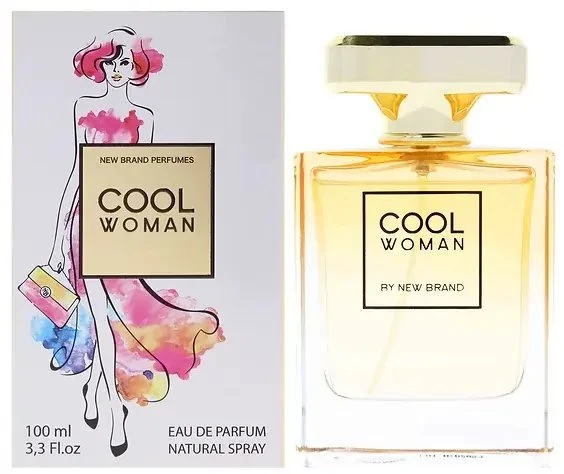 New Brand Parfums New Brand Prestige Cool Woman EDP parfumuotas vanduo moterims, 100 ml