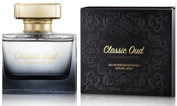 New Brand Perfumes New Brand Prestige Classic Oud EDP parfumuotas vanduo moterims, 100 ml