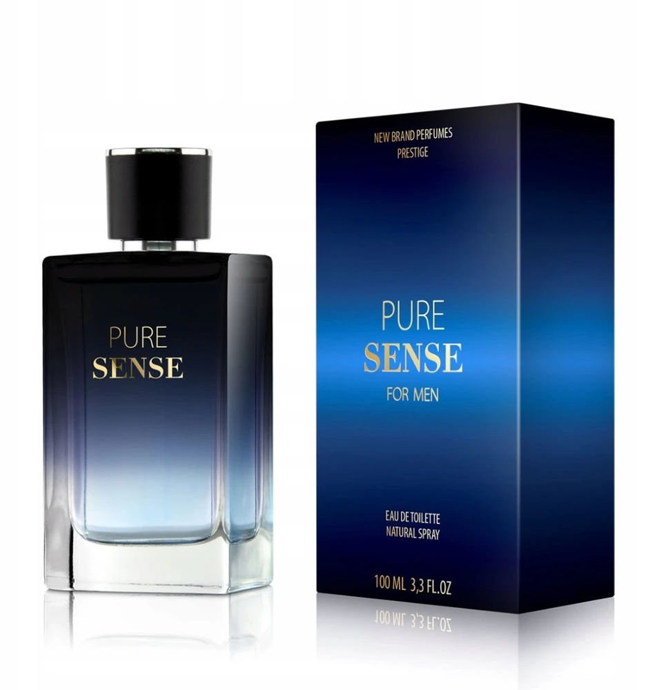 New Brand Parfums New Brand Prestige Pure Sense EDT tualetinis vanduo vyrams, 100 ml