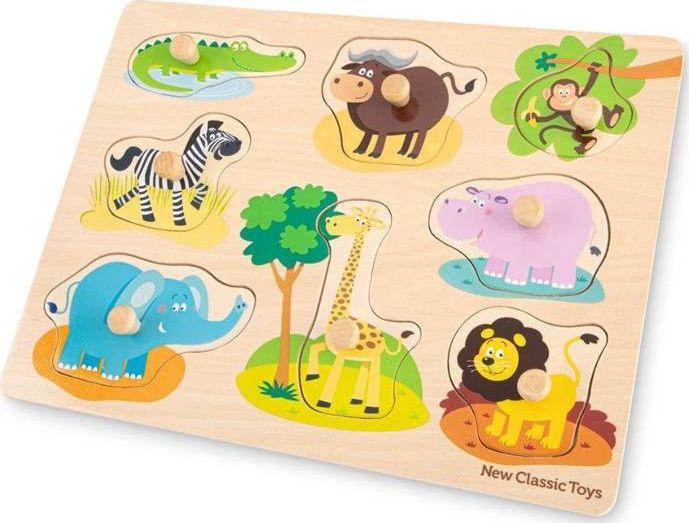 New Classic Toys Dėlionė - Safaris ( 10431 )