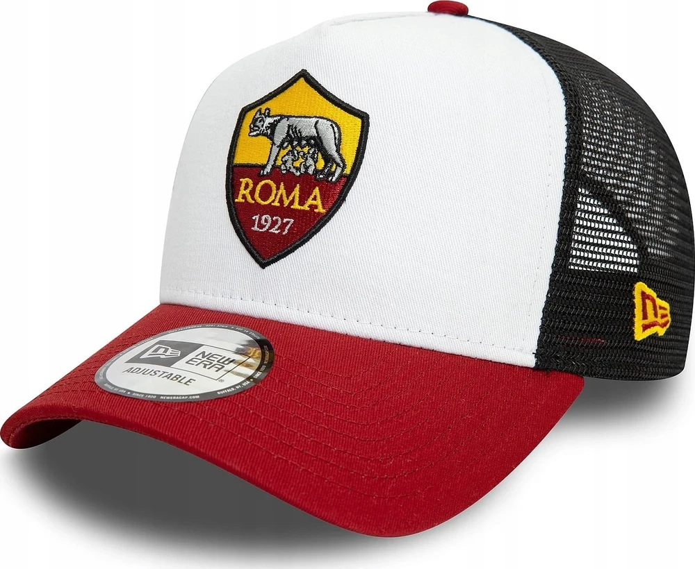 Kepurė New Era E-Frame AS Roma Klasikinė Trucker Kepuraitė 60572400