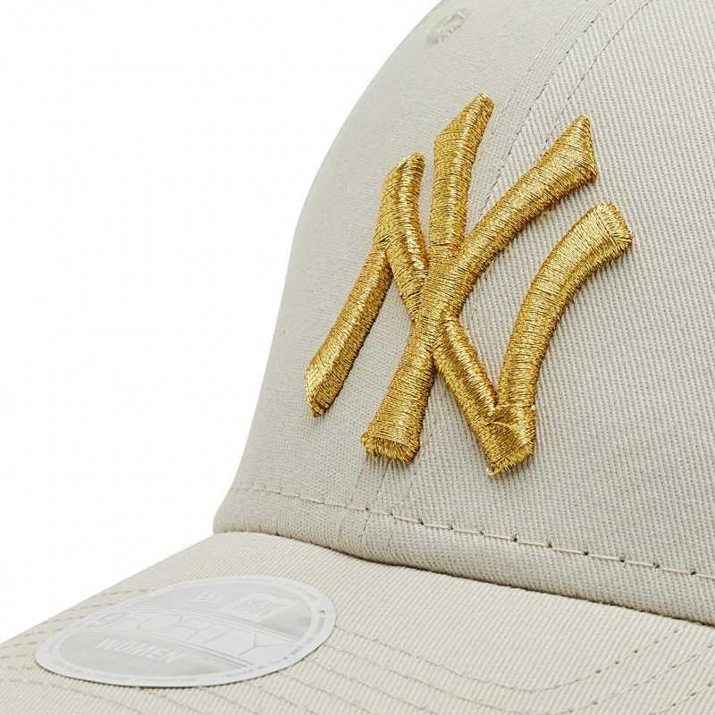 New Era New York Yankees Wmns Metallic logotipas Kepurė 60222491
