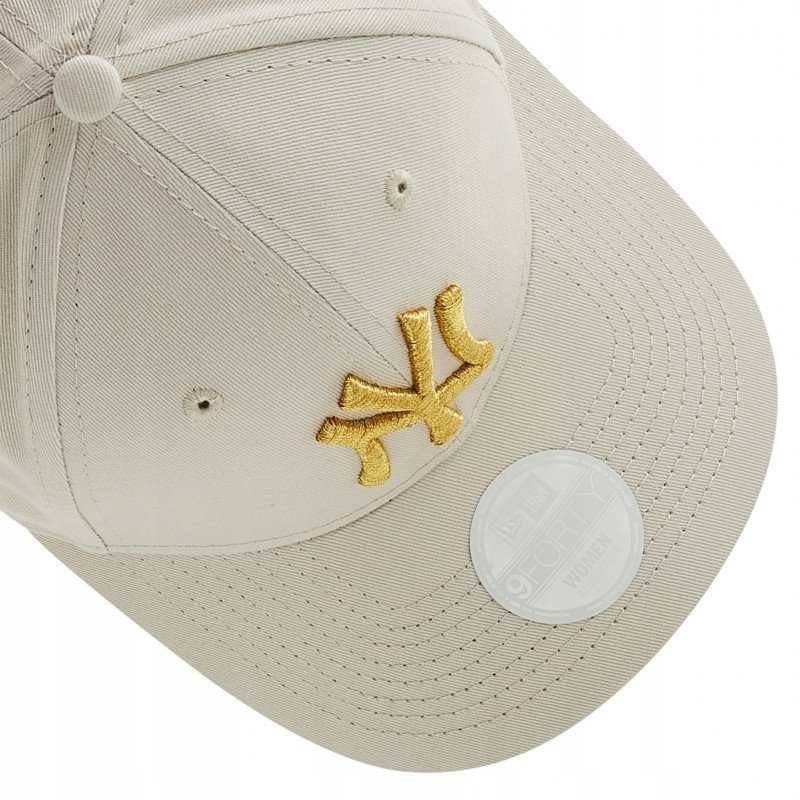 New Era New York Yankees Wmns Metallic logotipas Kepurė 60222491
