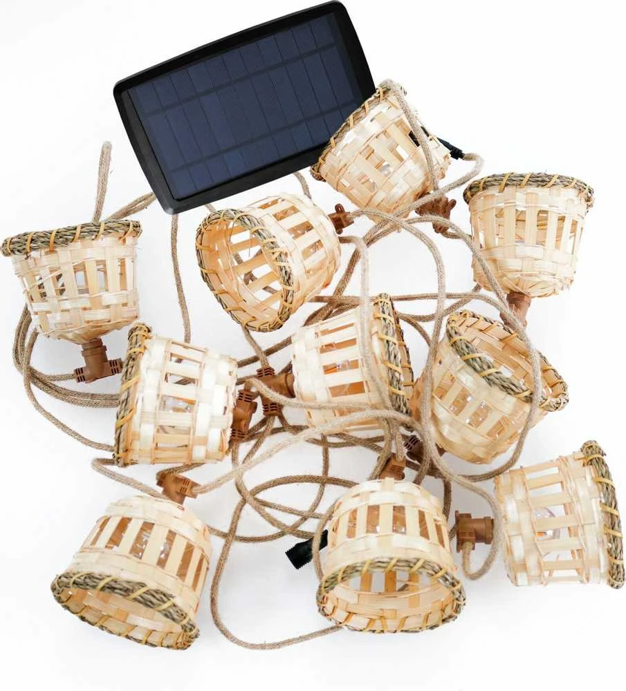 New Garden AURORA GUIRLANDA Solar Jute