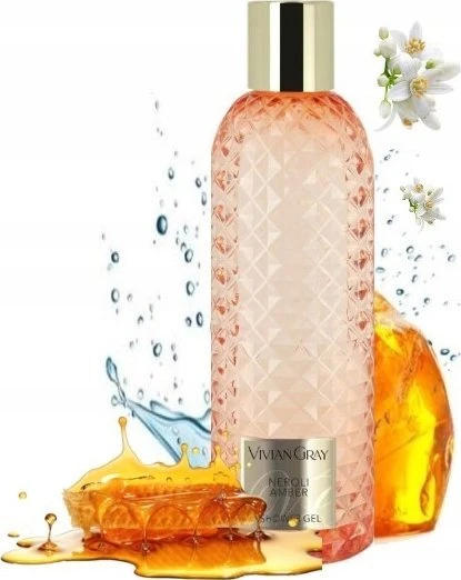 Vivian Gray Neroli & Amber shower (Dušo želė), 300 ml