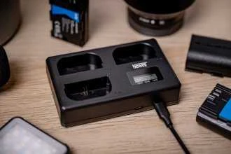 „Newell“ akumuliatorių įkroviklis TT-USB-C 3x „Canon LP-E6“