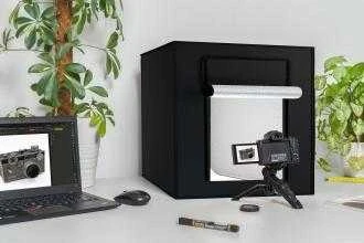 Gaminio Fotografavimo Šviesdėžė - Newell M40II 5500 K 8000 Liuksų LED Studijos Šviesdėžė