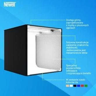 Gaminio Fotografavimo Šviesdėžė - Newell M40II 5500 K 8000 Liuksų LED Studijos Šviesdėžė
