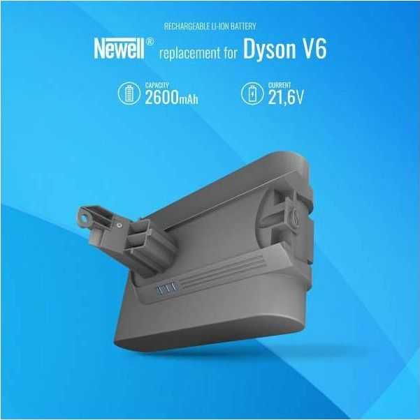 Newell DSV6B baterija, skirta Dyson V6