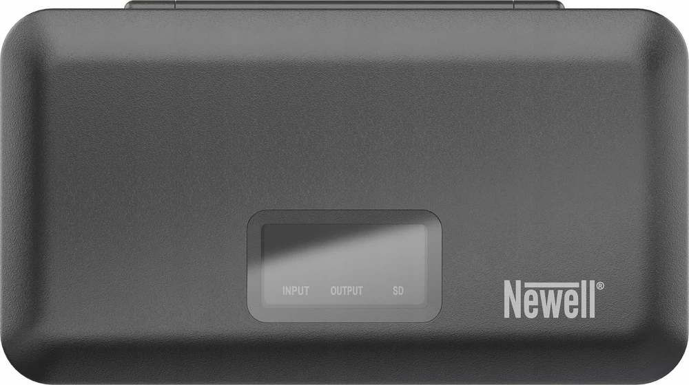 Fotoaparato Baterijos Įkroviklis - Newell NP-FZ100 LCD Dviejų Kanalų Įkroviklis Su Išorine Baterija Ir SD Kortelių Skaitytuvu