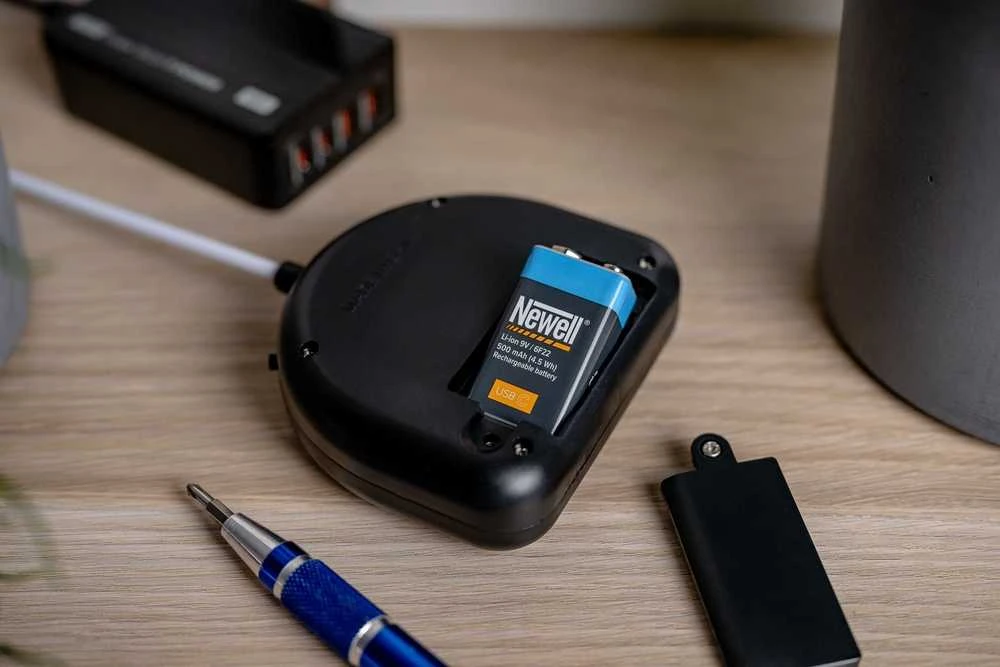 Baterija Newell 9V USB-C 500 mAh