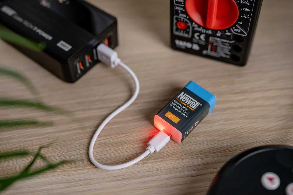 Baterija Newell 9V USB-C 500 mAh