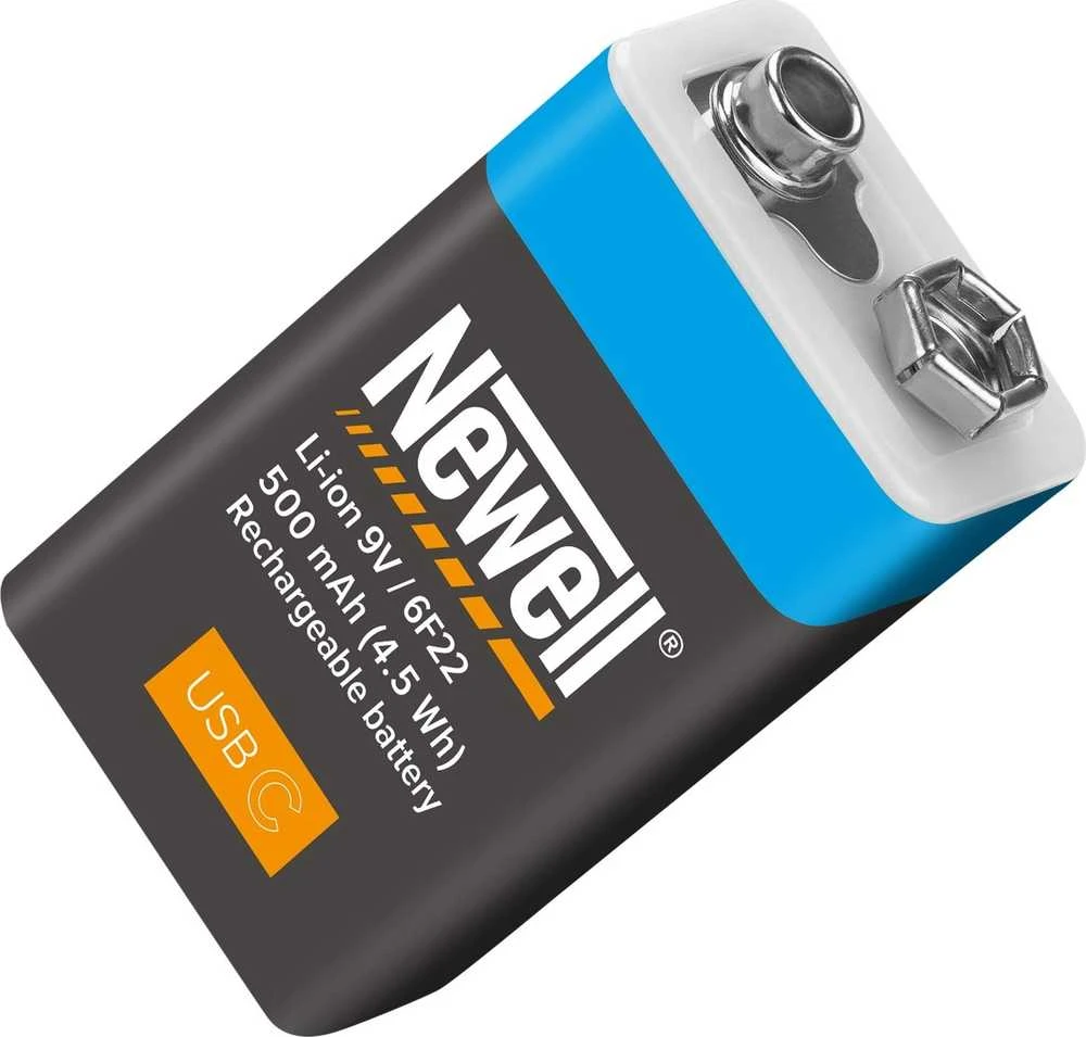 Baterija Newell 9V USB-C 500 mAh