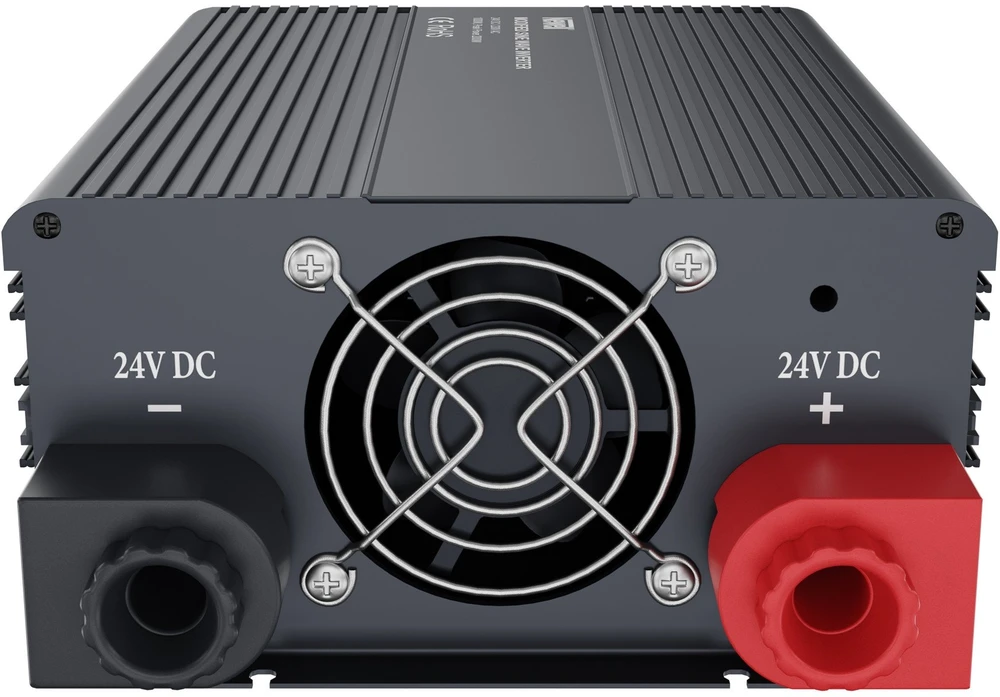 Newell įtampos keitiklis su modifikuota sinusine banga 24 V / 230 V, 1000 W