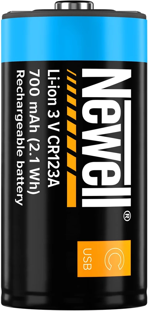 Newell NEWELL NL4206 Akumuliatorius CR123A USB-C 700 mAh 2 vnt. blisteris