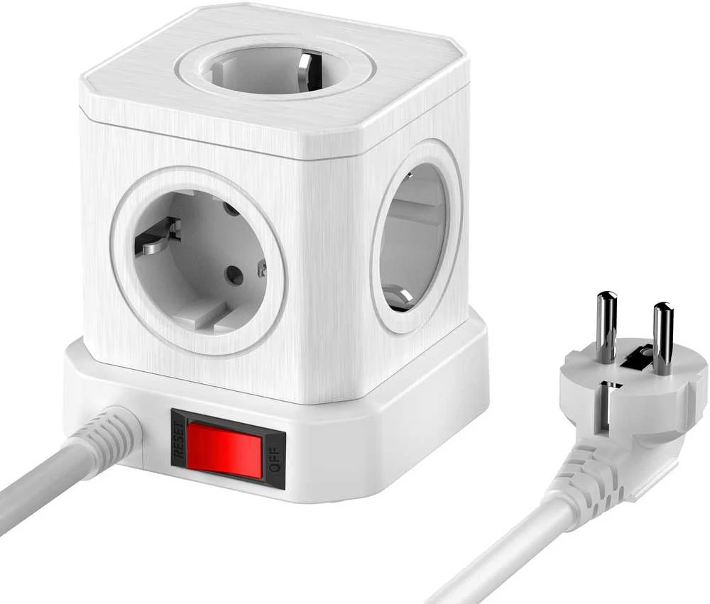 „Newell GaN Power Cube 9in1“ – baltas