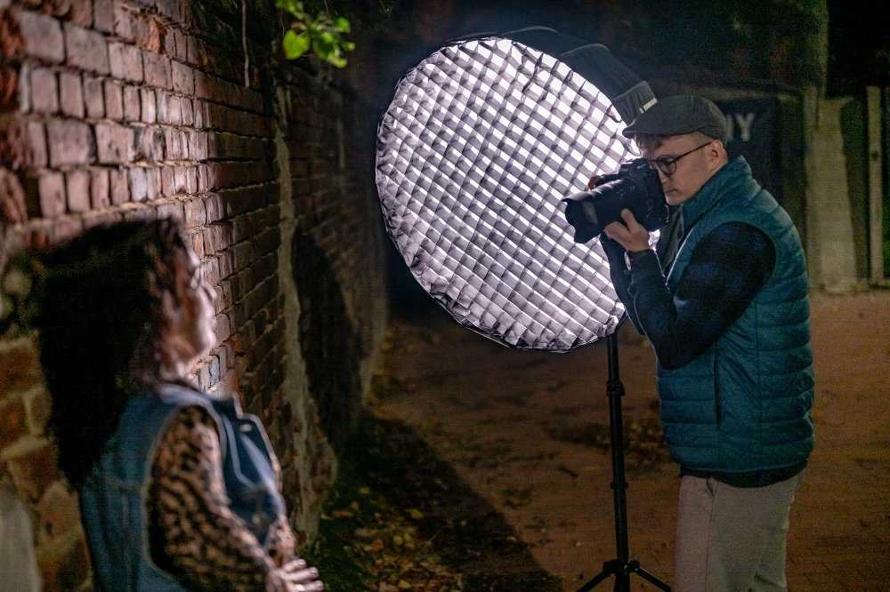 Studijinė lempa Newell NEWELL NL4395 Parabolinė softbox 85 cm