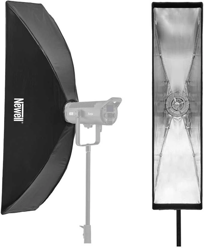 Apšvietimo Modifikatorius - Newell Stačiakampis Softbox 35x140 cm Bowens Montavimas