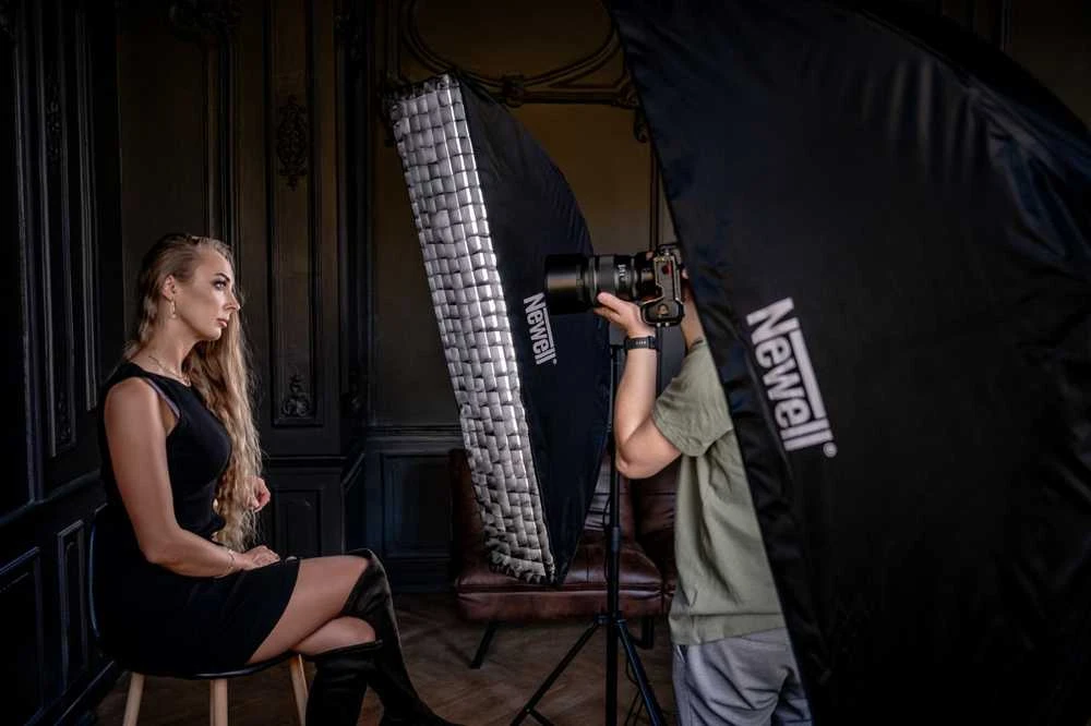 Apšvietimo Modifikatorius - Newell Stačiakampis Softbox 35x140 cm Bowens Montavimas