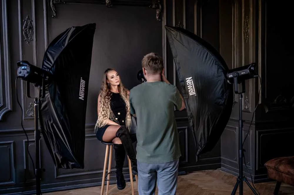 Apšvietimo Modifikatorius - Newell Stačiakampis Softbox 35x140 cm Bowens Montavimas