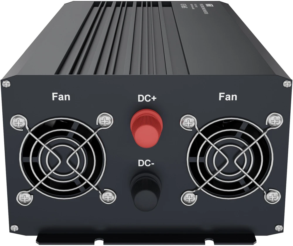 Objektyvas Maitinimo Inverteris - Newell Pure Sine Wave 24 V / 230 V, 2 000 W
