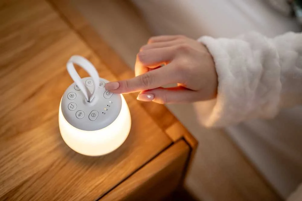 Naktinė Šviesa - Newell Selene Dream LED su Baltu Triukšmu, Įkraunama Baterija